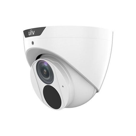 Uniview 5MP Eyeball Network Camera Smart, 2.8mm Fixed, 30m IR, PoE, H.265, MIC IPC3615SB-ADF28KM-I0